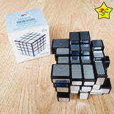 Mirror 4x4 Cubo Rubik Espejo Formas Shengshou Metalizado