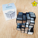 Mirror 4x4 Cubo Rubik Espejo Formas Shengshou Metalizado