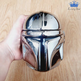 Mug Star Wars The Mandalorian Taza Ceramica Plateado Pocillo