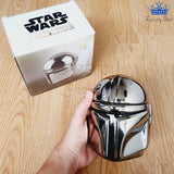 Mug Star Wars The Mandalorian Taza Ceramica Plateado Pocillo