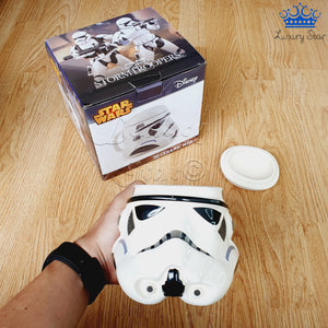 Mug Star Wars Ceramica Bebidas Storm Trooper Blanco