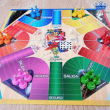 Parques Magnetico Portatil Colombia 2 A 6 Jugadores + Fichas