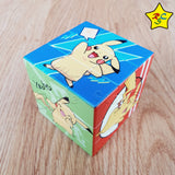 Cubo Rubik 3x3 Pikachu Rompecabeza Animado Figuras Anime