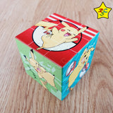 Cubo Rubik 3x3 Pikachu Rompecabeza Animado Figuras Anime