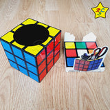 Porta Lapices Cubo Rubik 3x3 Magnetico Magic Cube Escritorio