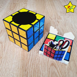 Porta Lapices Cubo Rubik 3x3 Magnetico Magic Cube Escritorio