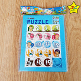 Puzzle 2d Deslizar Letras Abecedario Numeros 20 Piezas Juego