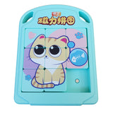 Rompecabezas 2d Puzzle Deslizar Magnetico Gato Qiyi 3x3