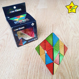 Pyraminx Metalizado Zcube Cubo Rubik Magnetico Metallic