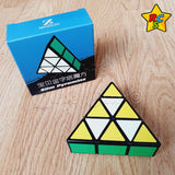 Slim Pyraminx 3x3x1 Cuboide Piramide Puzzle Negro Mod