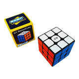 Qimeng V3 Tiled Cubo Rubik 3x3 Qiyi Tapas Original Negro