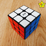 Qimeng V3 Tiled Cubo Rubik 3x3 Qiyi Tapas Original Negro