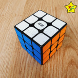 Qimeng V3 Tiled Cubo Rubik 3x3 Qiyi Tapas Original Negro