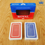 Cartas Royal Copag Par Baraja Naipes Poker Plástico Juego