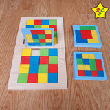 Rubik Race Madera Juego Mesa Agilidad Mental Multijugador