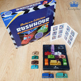 Rush Hour Juego Mesa Traffic Jam Logica Carros + Folleto