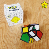 Grid Skewb Cubo Rubik Lanlan Fondo Negro Mod Pegatinas