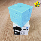 Square 0 Mirror Azul Shengshou Cubo Rubik Modificación Forma