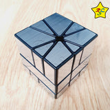 Square-1 Mirror Axis Plateado Shengshou Cubo Rubik Magnetico