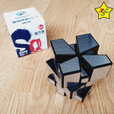 Square-1 Mirror Axis Plateado Shengshou Cubo Rubik Magnetico