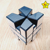 Square-1 Mirror Axis Plateado Shengshou Cubo Rubik Magnetico