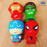 Squishy Squishies Super Heroes Juguete Anti Estres Espichable Con Aroma