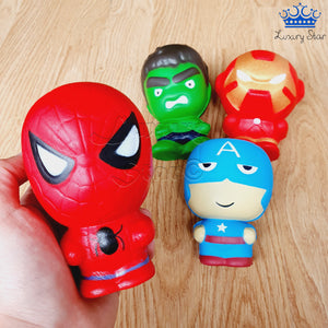 Squishy Squishies Super Heroes Juguete Anti Estres Espichable Con Aroma