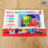 Tangram Tetris Puzzle Bloques Rompecabezas Figuras Colores