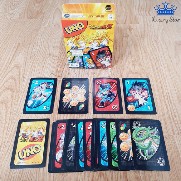 Juego Mesa Cartas Uno Dragon Ball Compartir Familia Generico