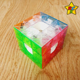 Void Cube Neon Magnetico 3x3 Traslucido Cubo Centros Qiyi