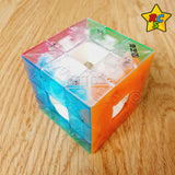 Void Cube Neon Magnetico 3x3 Traslucido Cubo Centros Qiyi