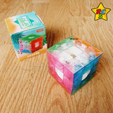 Void Cube Neon Magnetico 3x3 Traslucido Cubo Centros Qiyi