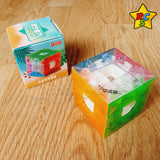 Void Cube Neon Magnetico 3x3 Traslucido Cubo Centros Qiyi