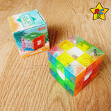 Void Cube Neon Magnetico 3x3 Traslucido Cubo Centros Qiyi