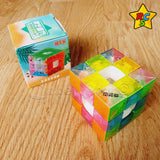 Void Cube Neon Magnetico 3x3 Traslucido Cubo Centros Qiyi