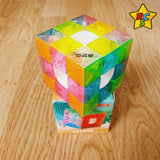 Void Cube Neon Magnetico 3x3 Traslucido Cubo Centros Qiyi