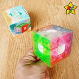 Void Cube Neon Magnetico 3x3 Traslucido Cubo Centros Qiyi