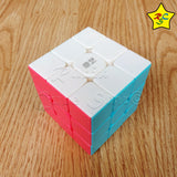 Cubo Rubik Qiyi 3x3 Neon Warrior Pastel Speedcube Macaron Stickerless Mate