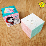Cubo Rubik Qiyi 3x3 Neon Warrior Pastel Speedcube Macaron Stickerless Mate
