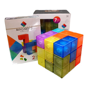 Cubo Soma Magnetico Puzzle Cube Destreza Mental + Tarjetas