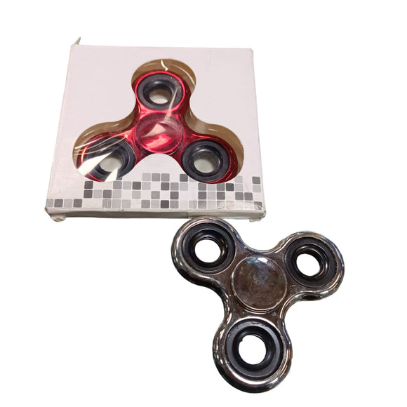 Spinner Fidget Metalico Economico Juguete Buen Giro Brillante