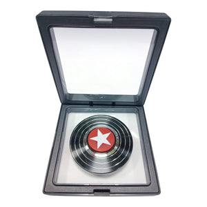 Spinner Capitan America Escudo Metalico Colores Brillante