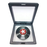 Spinner Capitan America Escudo Metalico Colores Brillante