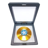 Spinner Capitan America Escudo Metalico Colores Brillante