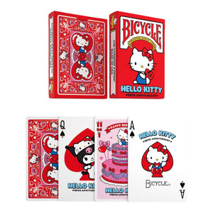 Cartas Bicycle Hello Kitty 50th Naipe Poker Edicion Especial