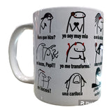 Mug Re Locos Papi Relocos Pocillo Ceramica Flork Detalle