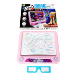 Magic Pad 3d Tableta Magica Juguete Niños Luces Diversion