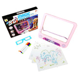 Magic Pad 3d Tableta Magica Juguete Niños Luces Diversion