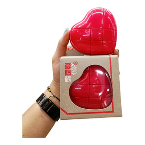 Cubo Rubik Corazon Yj Moyu 3x3 Heart Cube - Colores Mirror Formas