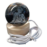 Lampara Esfera Escritorio Anime Personajes Cristal Coleccion